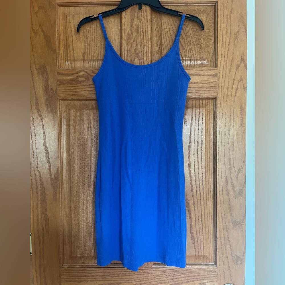 Women’s Old Navy Blue Ribbed Dress